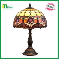 Tiffany Table Lamp European-Style Retro Chinc Resin Light For Bedroom, Coffee Shop, Studying room ect.
