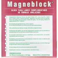 BLOCK PARA LAMER COMPLEMENTARIO DE FORRAJE AMELAZADO(BOVINO-OVINO Y CAPRINO