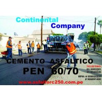 CEMENTO ASFALTICO PEN 60/70 - CONTINENTAL COMPANY