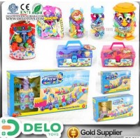DIY Bloques de construccin para los nios inteligente variado empaques juguete educativo vivos colores DE0028128