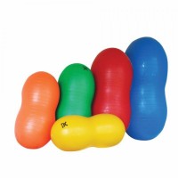 PELOTA INFLABLE SADDLE ROLL EN FORMA DE CACAHUATE