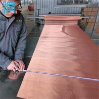 Superior conductive copper wire mesh fabric