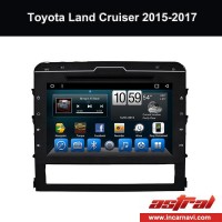 Chinese Supplier Toyota radio dvd 2din Android Octa core Land Cruiser 2015-2017