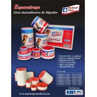 Cinta Adhesiva de Algodn Esparadrapo Medical Tape