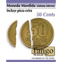 MONEDA MORDIDA 50 CENT (SIST. INTERNO)