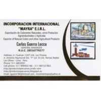 INCORPORACION INTERNACIONAL MAYRA EIRL