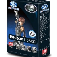 PLACAS DE VIDEOS ATI  RADEON SAPPHIRE HD 5450 1GB DDR3 PCIE HDMI DVI-I VGA