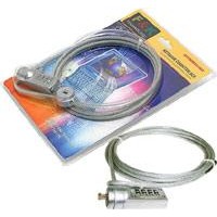 ACCESORIOS PARA NOTEBOOKS CANDADO CABLE SEGURIDAD NOTEBOOK C/COMBINACION 956139