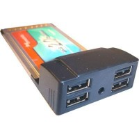 CONECTIVIDAD SYBA PCMCIA 4 USB SD-PCB-4U