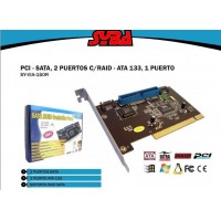 CONECTIVIDAD PCI SATA + IDE RAID  SY-VIA-150R