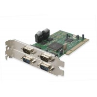 CONECTIVIDAD SYBA SERIE RS 232 DB9 X 4 PCI SY-PCI15002
