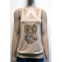 Musculosa Dafnis - Cdigo: 93008041-Buho