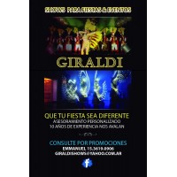 Shows para fiestas Giraldi