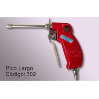 Pistola desempolvadora con gatillo, pico largo