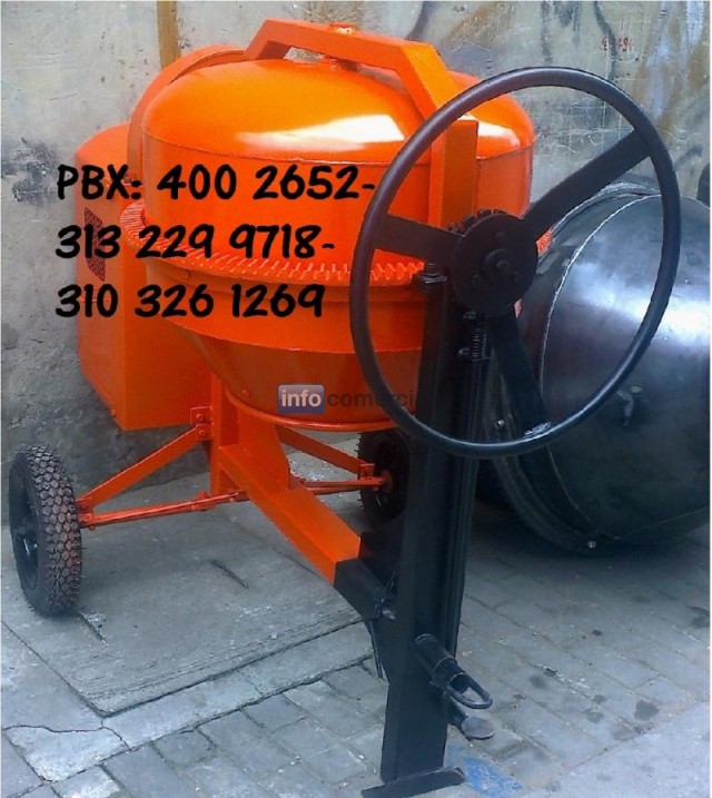 ofertas en mezcladoras tipo trompo medio bulto JD