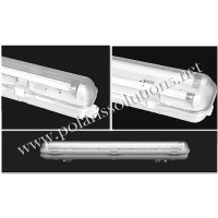 Pantalla Estanca de tubos fluorescentes T8 (Waterproof Lighting Fixture)