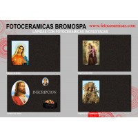 FOTOCERAMICA LAPIDA Y FOTOPORCELANA , BROMOSPA FOTOCERAMICA IMBORRABLE