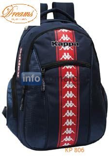 MOCHILA KAPPA 17 ESTAMPADA Y BORDADA LINEA DEPORTIVA KP806