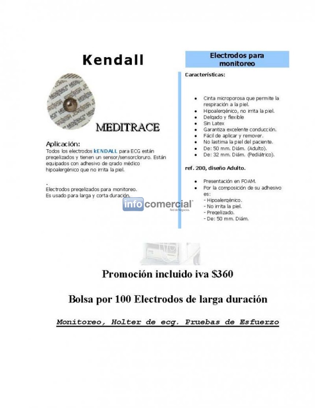 Electrodos dermisco meditrace 200 adulto pediatrico y neonatal distribuidor mayorista