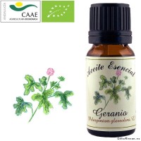 Aceite Esencial Geranio Bio. 12 ml