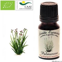 Aceite Esencial Palmarrosa Bio. 12 ml