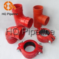 UL /FM Accesorio y tubera hierro dctil ranurada(Grooved fittings and couplings)