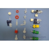 Luer connector,luer valve with switch,luer bulkhead plastic fitting,plastic joint for tube