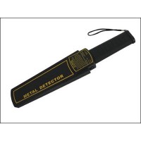 Handheld metal detector with highest sensitivity, sound, vibration and light alarm