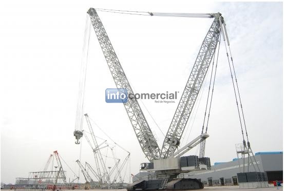 Hoisting machinery, crawler crane