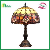 Tiffany Table Lamp European-Style Retro Chinc Resin Light For Bedroom, Coffee Shop, Studying room ect.