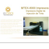 GRAN STOCKS DE MTEX 8000 IMPRESORAS DIGITALES DE INJECCIN DE TINTA T./+502.5949-8610,5850-3258,4746-9774