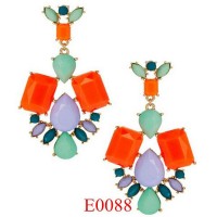 summer doorknocker earrings E0088