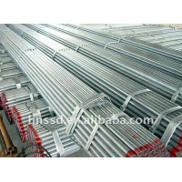 galvanized steel pipe ERW  tuberia galvanizada