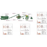 Equipos para la fabricacion de ladrillos huecos/macizos de ceramica roja - Linea completa MSB