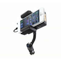 Car FM Transmisor de Radio Cargador Holder Kit manos libres para iPhone5 touch5