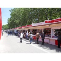 Stands exteriores o casetas para ferias de gastronomia, artesania, libro etc.