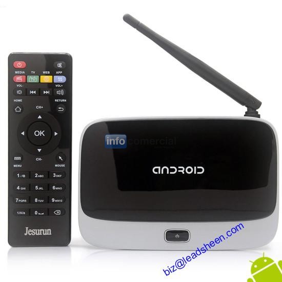 Cortex-A9 Mini PC Android TV box 4.2 Smart tv stick 1.8 GHz RAM 2GB ROM 8GB Rk3188 Quad Core XBMC + Remote Control