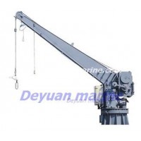 Single arm rotary raft davit (with crane)