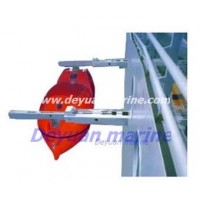 Telescopic type davit device