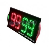 Double-sided display led player football substitution boards