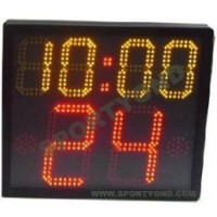 Basketball shot clocks and game period time