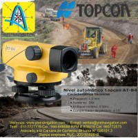 Topcon nivel automtico ATB-4 Precisin 2mm, RUIDE para la construccin