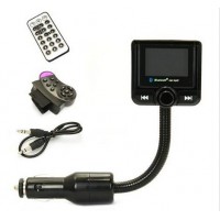 Bluetooth Car Kit MP3 Player FM Transmitter Modulator Remote Control USB/SD/MMC Support