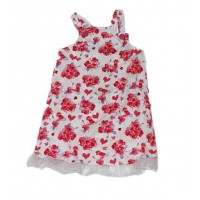Vestido nia flores