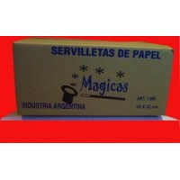 SERVILLETAS DE PAPEL  TISSUE 33 X33