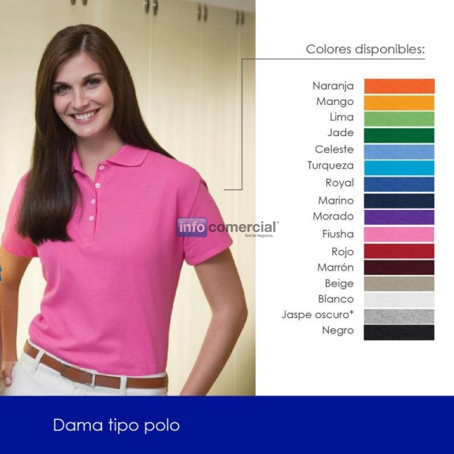 camisas polo dama