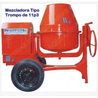 MEZCLADORA DE 11 P3 TIPO TROMPO