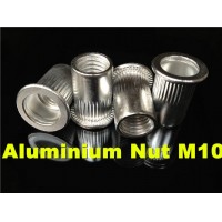 Remache tuerca de tornillo rivet nut aluminio tuerca