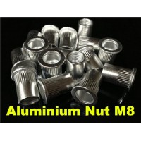 Remache tuerca de tornillo rivet nut aluminio tuerca