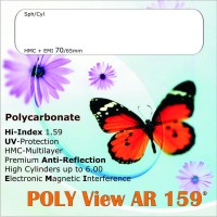 POLYVIEW, El Polycarbonato Asferico HMC Antireflex - Lder en Cilindros Altos